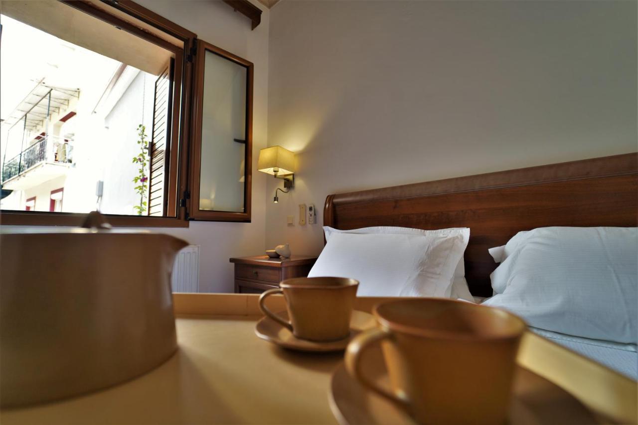 Hotel Tourist Parga Bagian luar foto