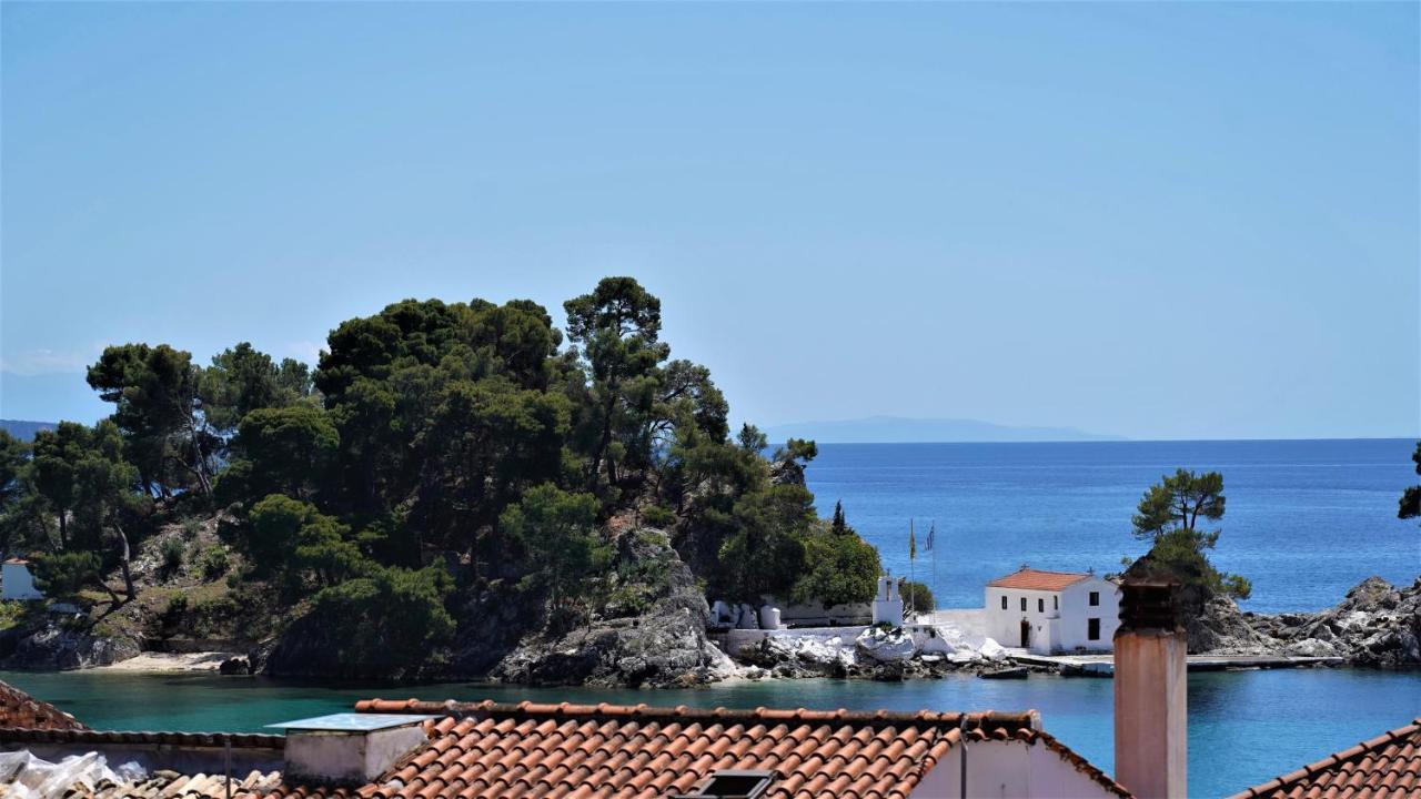 Hotel Tourist Parga Bagian luar foto